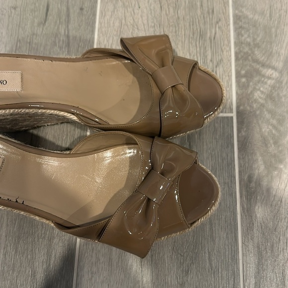 Valentino Garavani Patent Leather Espadrilles Size 41 US 9.5 - Picture 6 of 14